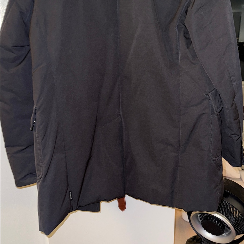 Moncler Men's Insulated Black Trench Coat - Picture 10 of 14